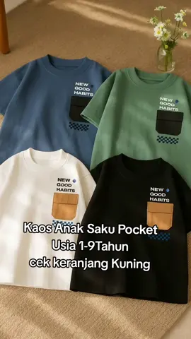 Rekomendasi Kaos Anak Model Saku Harga Lagi Promo#promomakangajian #gajiansale #lagimurah #promoguncang1010 