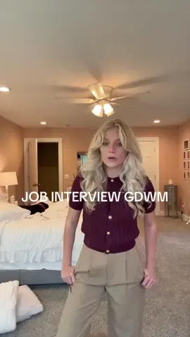 Job interview outfit👠 (fall edition) @abercrombie #gdwm #jobinterview #corporateoutfit 