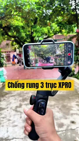 Gimbal chống rung 3 trục XPro có đèn#chuanmylinh #xpro #gimbalxpro #chongrungdienthoai #gimbochongrung 