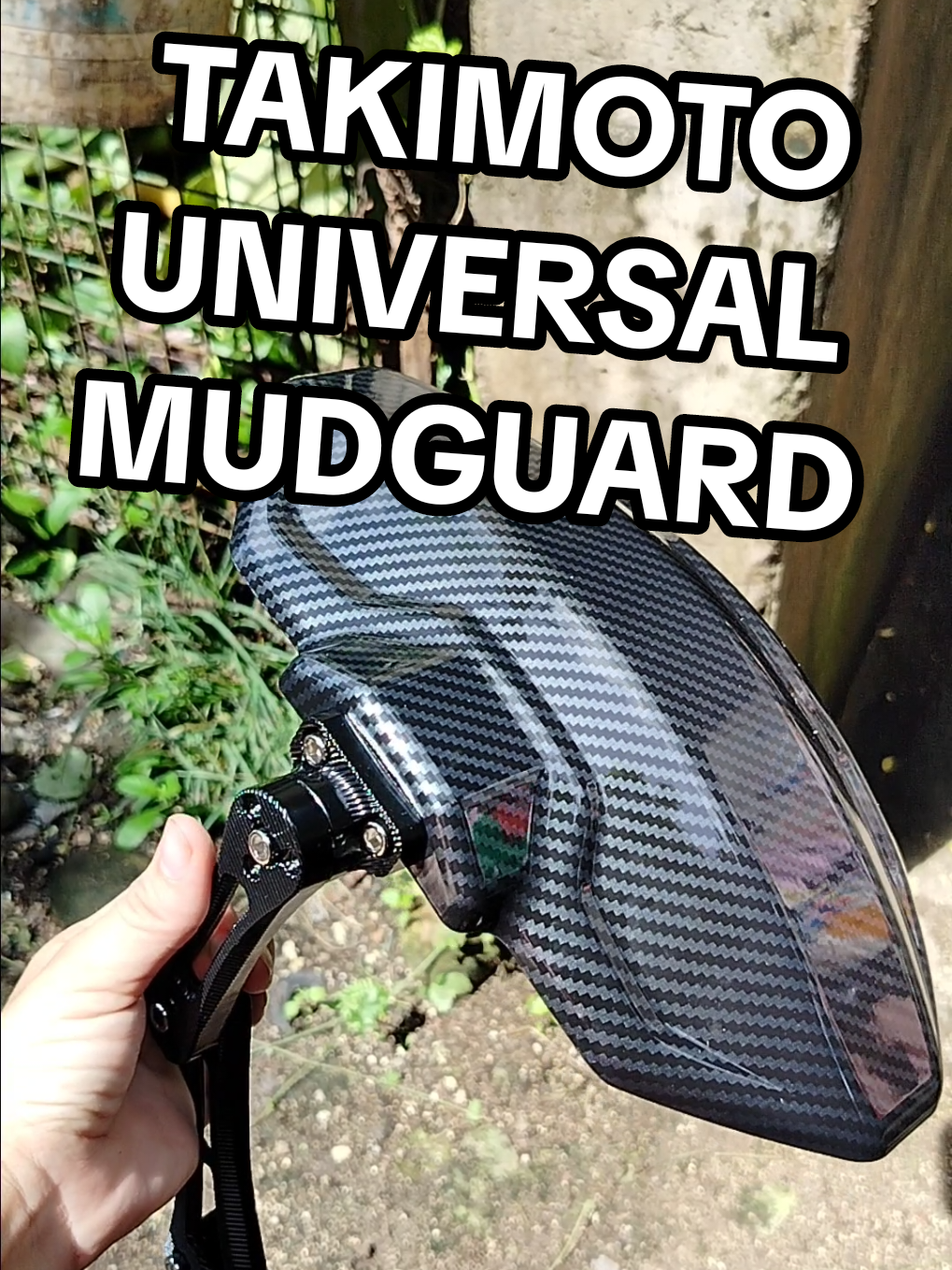 CNC ALLOY MATERIALS, UNIVERSAL MUDGUARD CAN FIT TO ANY MOTORCYCLE 🔥  #backfender #mudguard #universalmudguard 