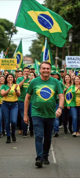 Povo brasileiro Bolsonaro2026!!🇧🇷🙌🏻🤝🏼 #bolsonaro #brasil🇧🇷 #2026 #jairbolsonaro #mito 