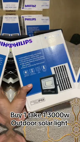 Buy 1 take 1 3000w LED Outdoor Solar Light #solar #trynd #trend #lights