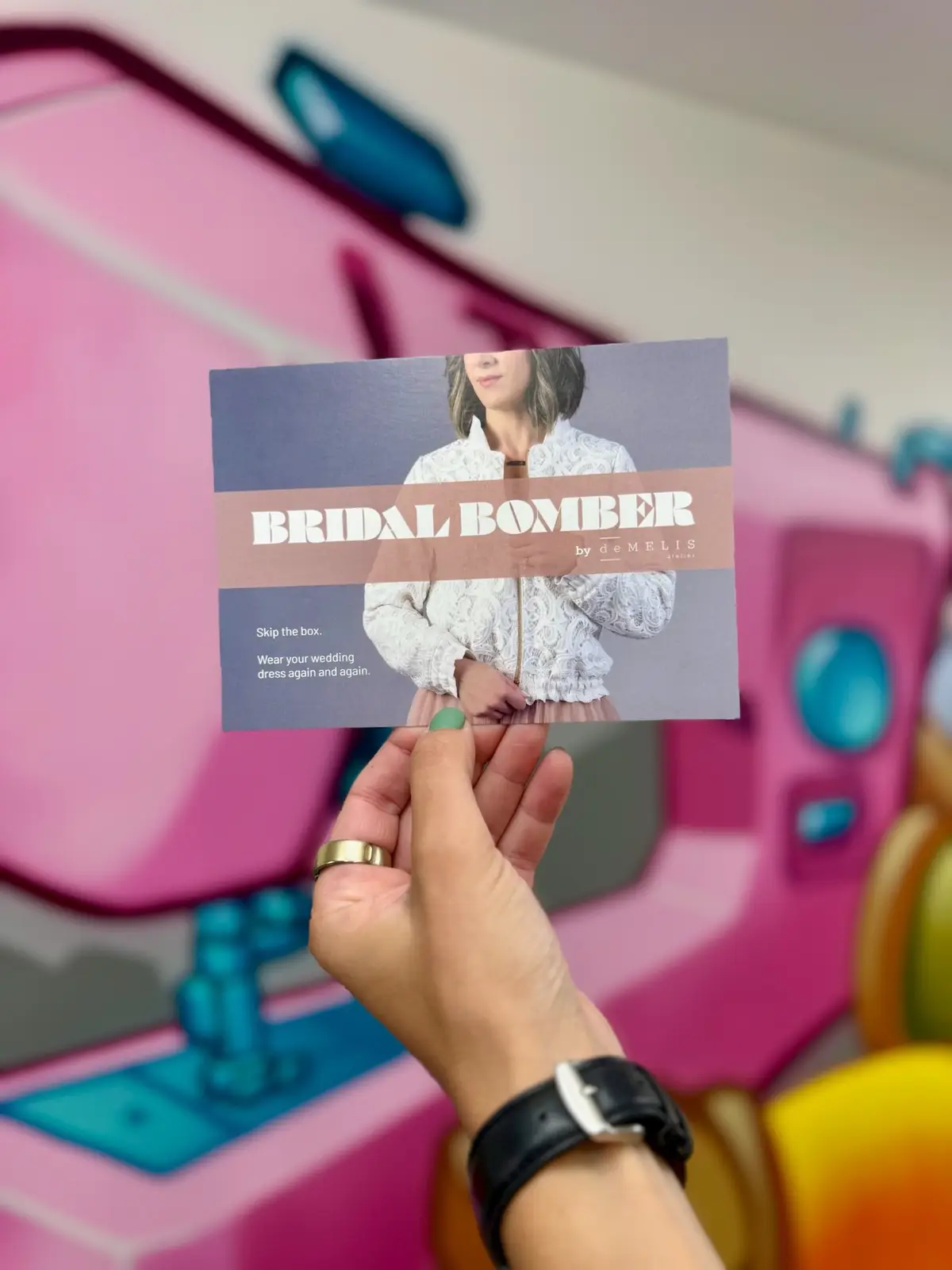 We're excited to announce our ✨NEW ✨2026 partnership opportunity! Here's how it works: ▫️Your bridal store places an order before 11/15 for a Bridal Bomber Jacket sample (choose your size and your style. Sizes available XS - 3X) ▫️We will create a one of a kind Bridal Bomber for your shop ▫️When a bride uses your store's referral code to purchase their Bridal Bomber (from 1/1/26 - 12/31/26), your store earns a 10% commission on every order The Bridal Bomber is a unique keepsake brides are already loving, and an easy way to add value (and revenue) to your shop💫 Interested? Reach out to us to secure your sample today! 💌