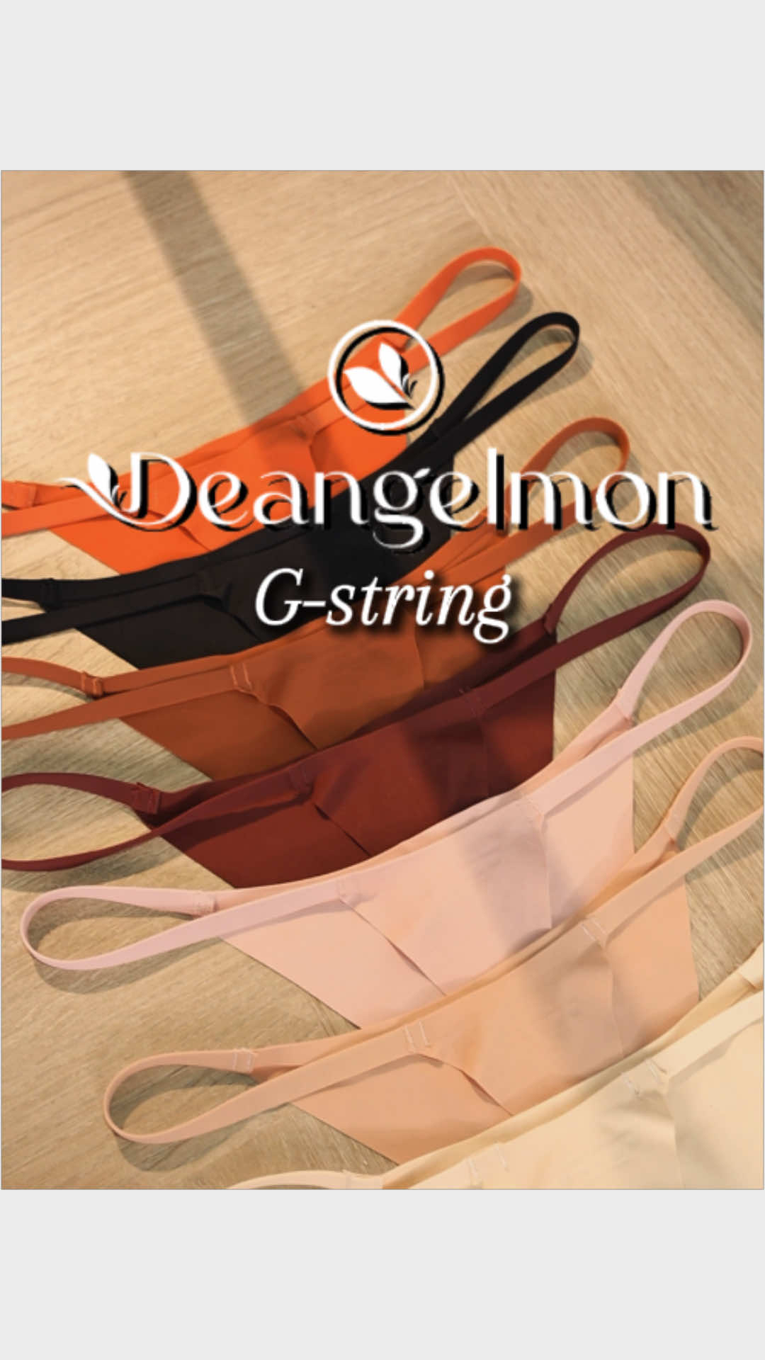 Fashionable and classic item, women's spaghetti strap thong.#deangelmondirect #gstring #thong #fashiontiktok #womensunderwear 