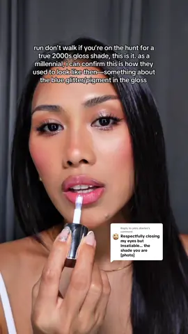 Replying to @jebis.diaries insatiable from issy fat gloss!