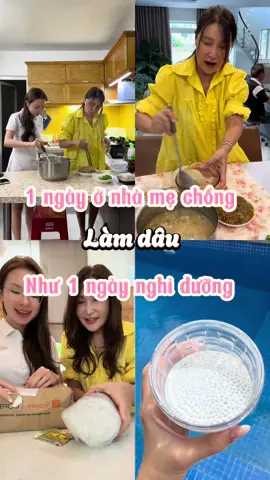 Mẹ ck tui nói: con chỉ cần nghỉ ngơi chứ hong cần làm gì hết 😙 dù bình thường tui cũng hong làm dì nhìu 🥲 #lamdau #mechongnangdau #giadinh 