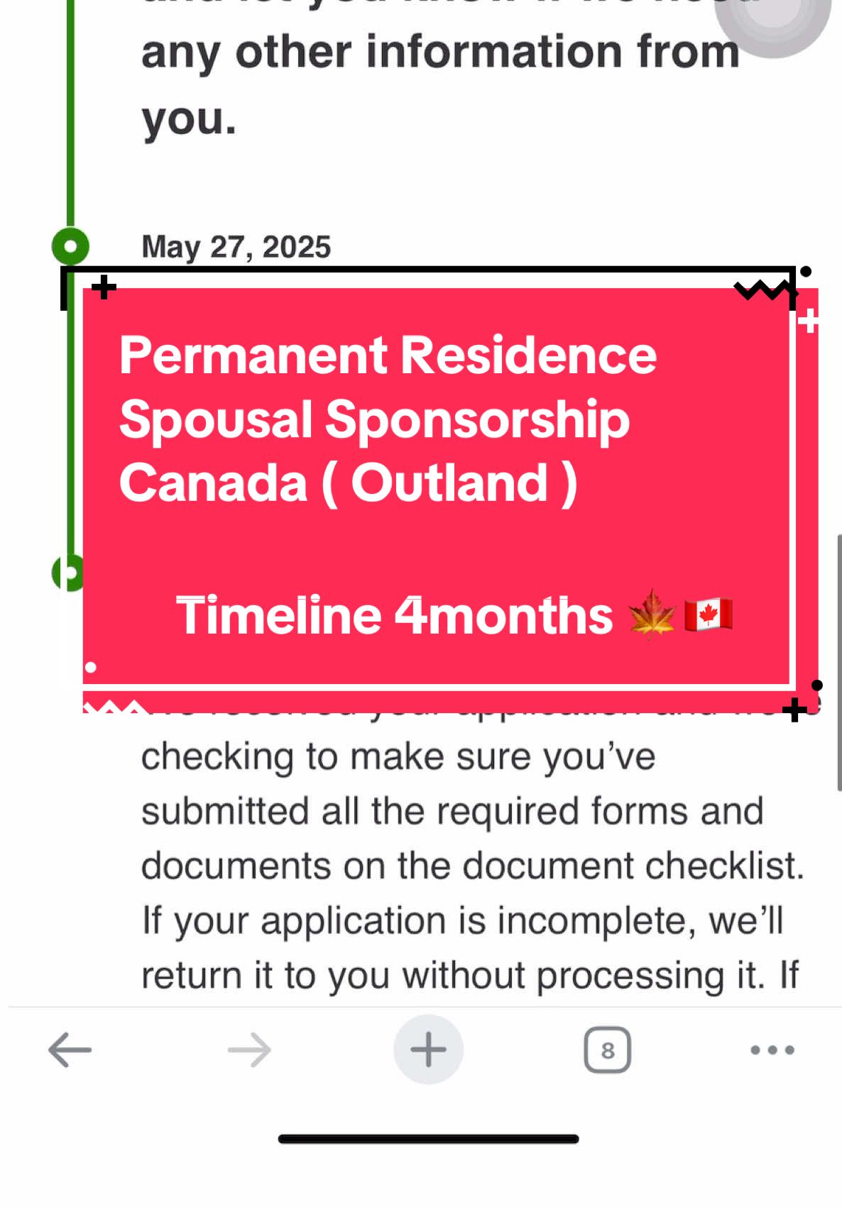 Finally! 🍁🇨🇦🙏🏼 #spousalsponsorshipcanada #permanentresident #canada_life🇨🇦 