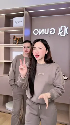 Set nỉ lót lông nhung nhất định phải có trong tủ đồ mùa đông #guno #phuongnguyenguno 