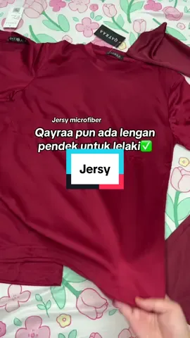 Jersy microfiber qayraa#jersey #bajumicrofiber 