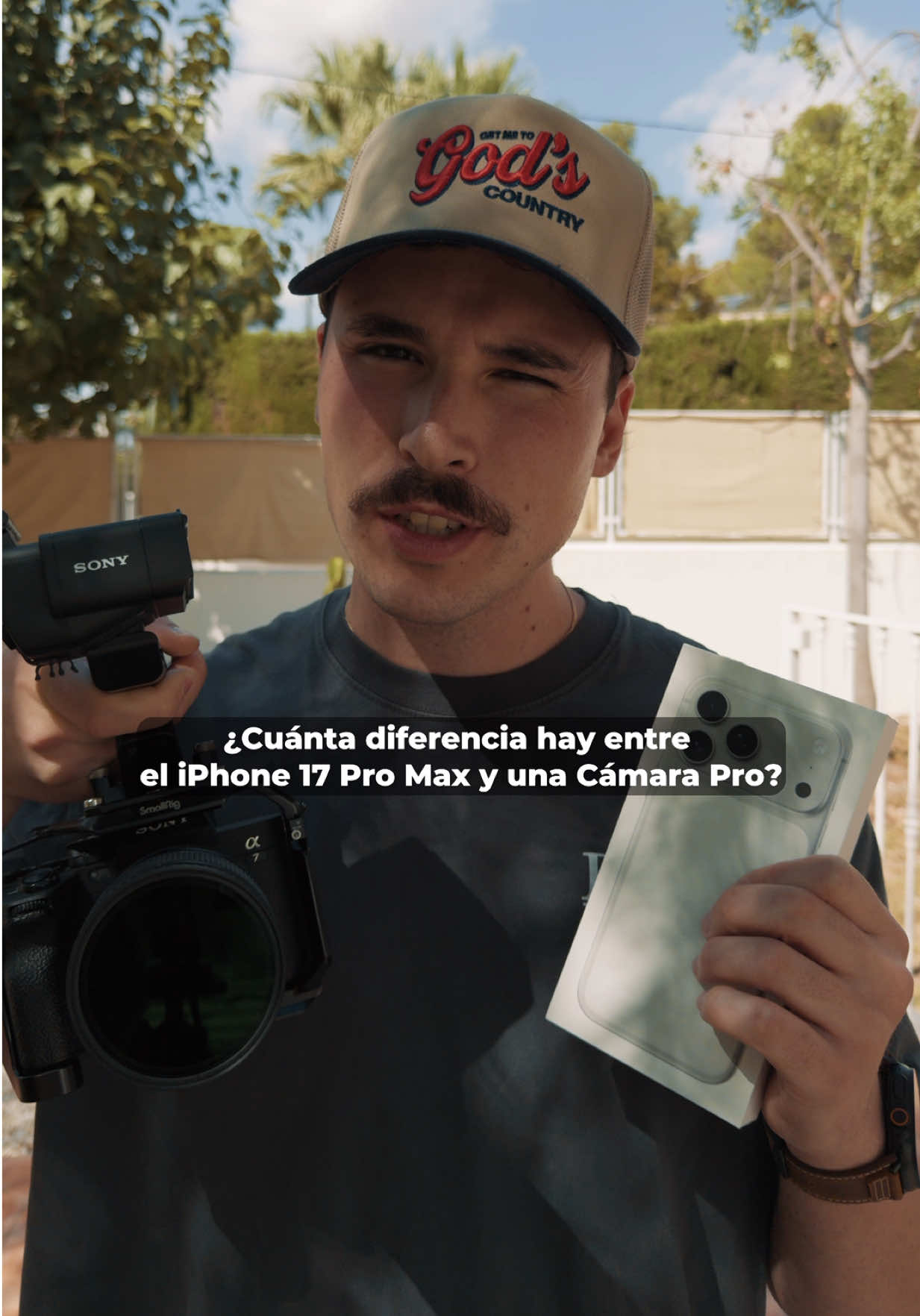 iPhone vs Cámara Pro 🎬