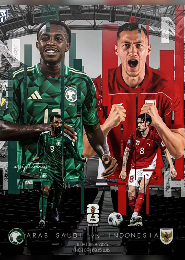 STARTING XI Timnas Indonesia vs Arab saudi Round 4 kualifikasi piala dunia 2026  #startingxi #timnasindonesia #arabsaudi #footballtiktok #fyp 