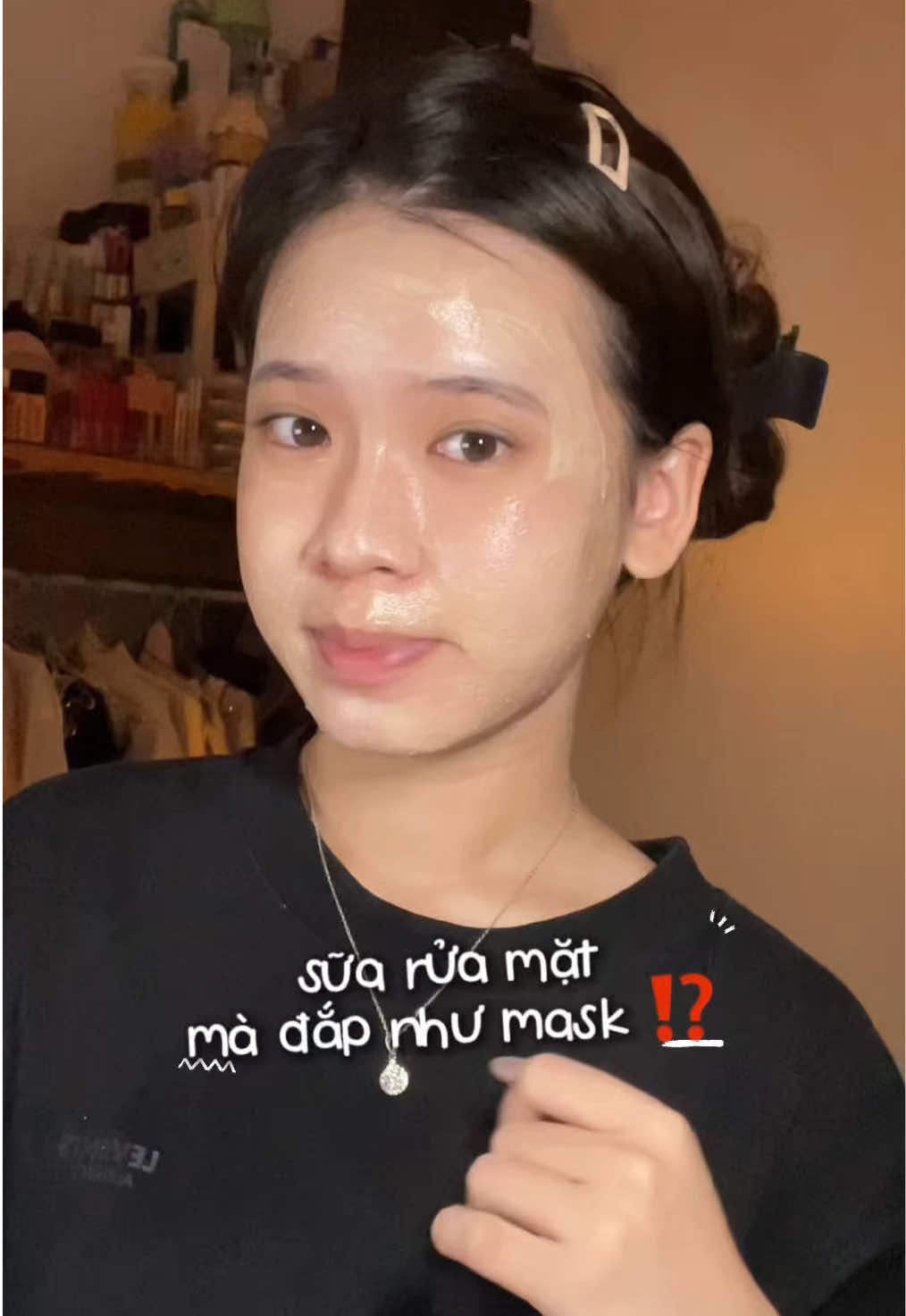 hay nha kkk vừa đắp mask vừa rửa mặt lun 🫧✨ #klairs #klairsvietnam #Suaruamatdatset #Klairsmaskcleanser 