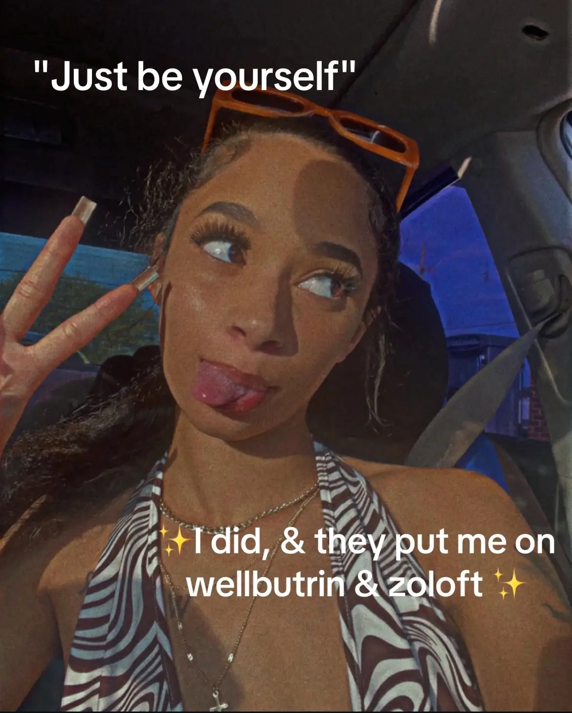 Just a completely stable Wellbutie cutie🥰  #wellbutrin #MentalHealth #fyp 