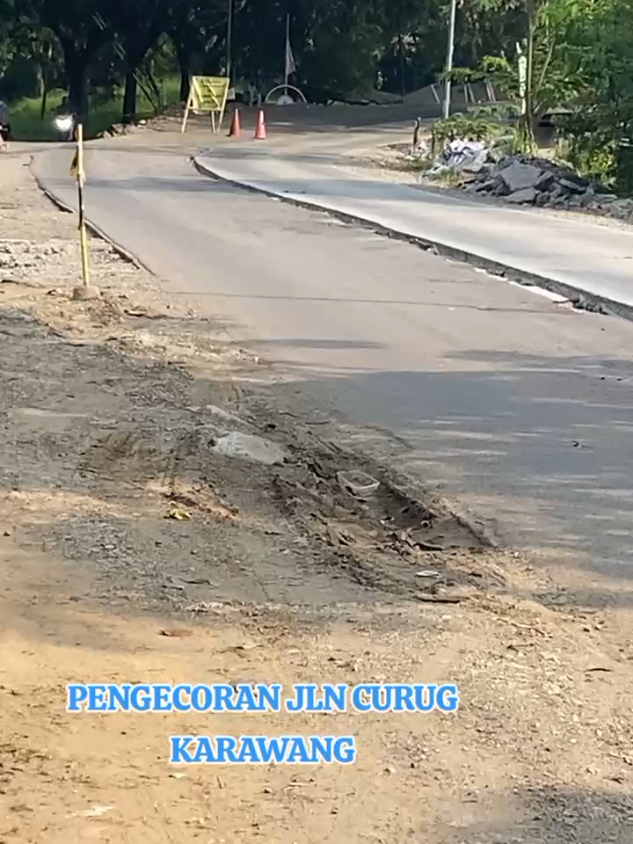 pengecoran jln curug karawang #jalancoran #karawang #jawabarat 