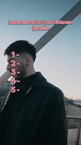 Rekorların adamı Semicenk’in Spotify’da en çok dinlenen 5 parçasını sizler için derledik. 38 şarkılık diskografisiyle Spotify’da toplamda 3.1 milyar dinlenme elde eden Semicenk’in aynı zamanda 100 milyon barajını aşan 14 parçası bulunmaktadır. Bu alanda Semicenk için en başarılı sanatçı diyebiliriz. Sizce Semicenk bu başarıyı devam ettirebilecek mi? @SemiCenk #semicenk #spotify #klasikisler #kesfet #fyp 