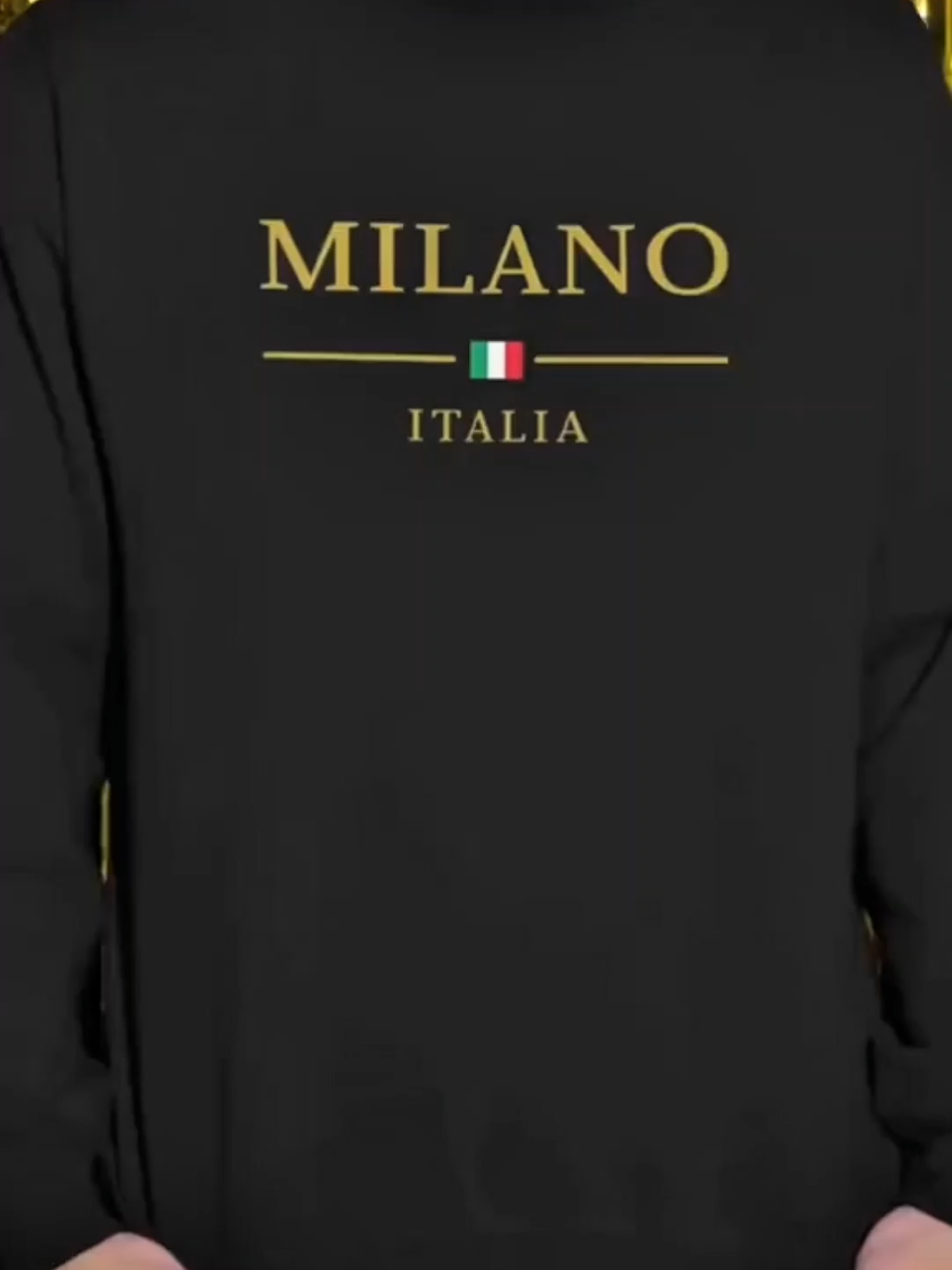 Blusa de Moletom Outono Inverno #itália #milano #blusa #moletom 