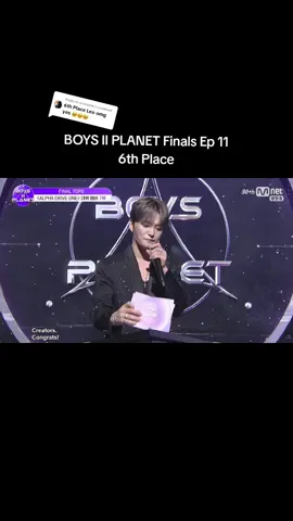 Replying to @rocksanie My brother found the ethernet cable so hopefully my Internet stays stable 😭😭 BOYS II PLANET Finals Ep 11 6th Place Leo 🎉🎉🎉🎉🎉🎉🎉 Yay main vocalist Leo!! 🎉🎉 Leo deserves so much, glad he debuted 🥺 Aww Leo's family in the audience too, his pretty mum and their flower sign 🥹❤️ And words to Lee Sangwon too, they'll debut together for sure 🥹 Sangwons tears 😭😭 @mnet_tiktok_official   #BoysIIPlanet #보이즈2플래닛 #boysplanet2 #leo 