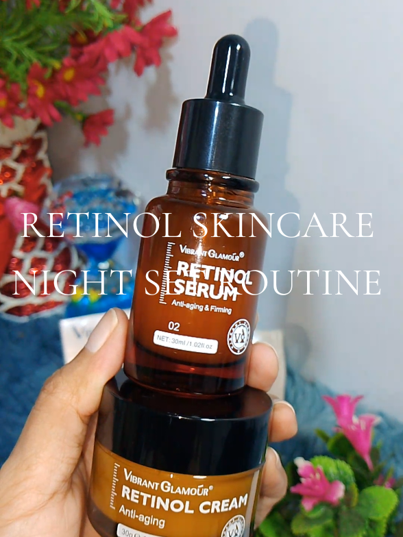 LINK: ➡️@GELINE D.⬅️   perfect combo set retinol serum and retinol cream anti-aging skincare set #retinol #retinolskincare #antiaging #vibrantglamour #viralvideo 