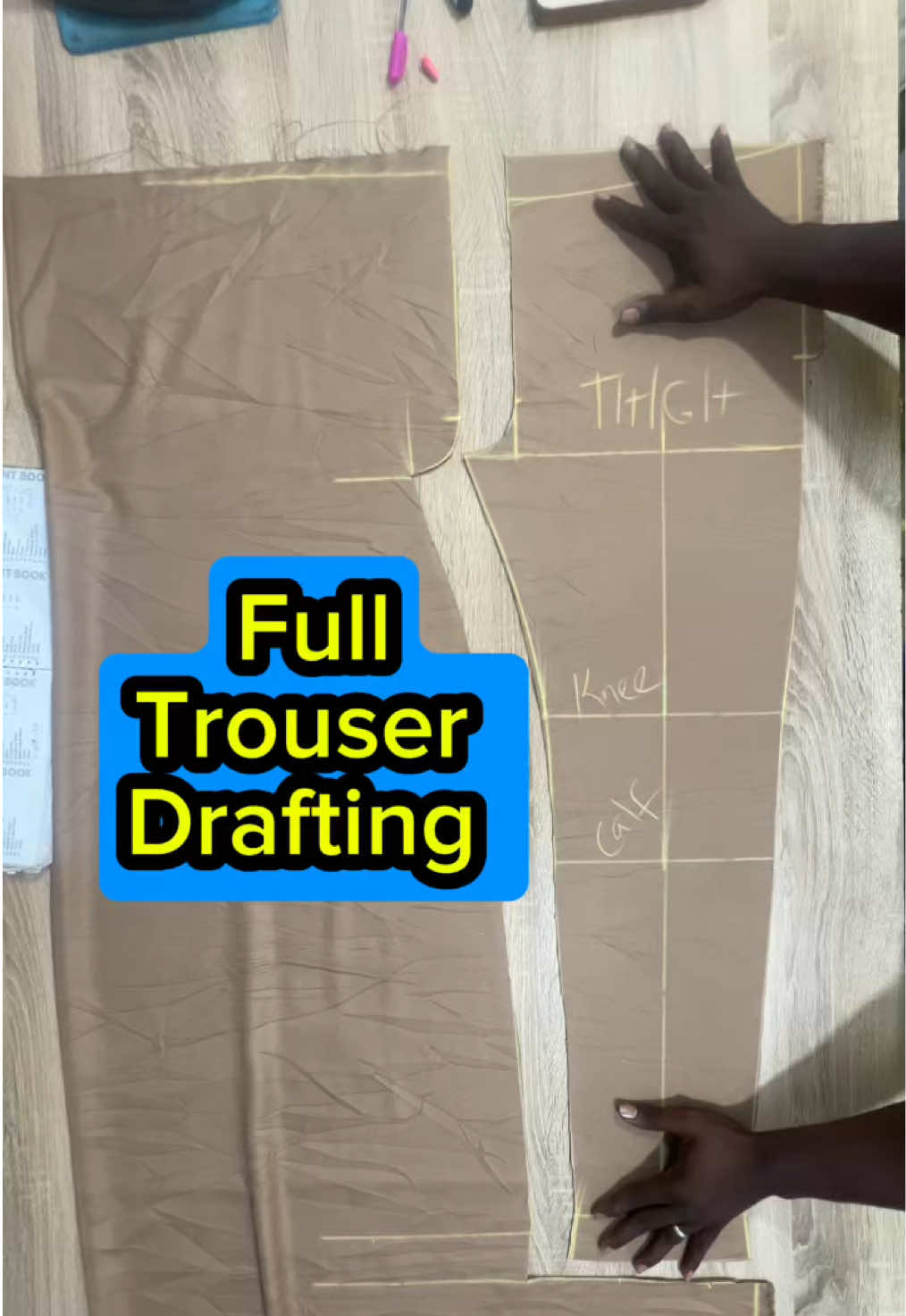 Full trousers drafting 