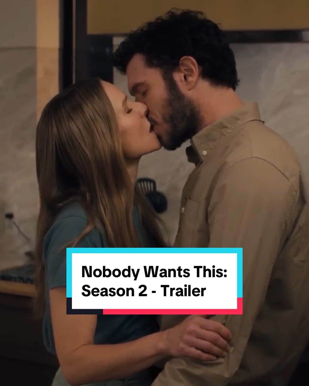 Kristen Bell and Adam Brody star in #NobodyWantsThis: Season 2 - streaming October 23 on Netflix. #tv #trailer #netflix #romance 