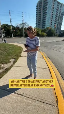 Is she valid for crashing and then crashing out? 🤔🇨🇦 Let us know in the comments! 🎥@ᴠᴏɴ ᴍᴀʀᴋᴜꜱ #6ixbuzz #toronto #torontotiktok #fyp 