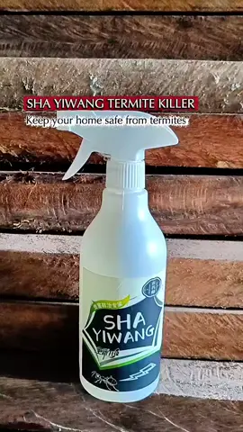 Sha Yiwang Termite Killer — affordable, effective, and proven to kill termites fast. Protect your wood and home today!  #ShaYiwang  #TermiteKiller  #AntiTermite  #HomeProtection 