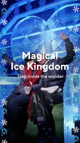 Magical Ice Kingdom is back and as mystical as ever 🥶 Explore 500 tonnes of carved ice and snow as you wander through the Four Realms: Earth, Fire, Air and Water 🪨🔥💨💦 On your journey, spot giant trolls, a fiery phoenix, a sea monster and a five-metre griffin. Then race down the ice slide and take a photo in front of the Cloud Palace 🏰 Tickets are available now - hit the link in bio to lock yours in 🔗