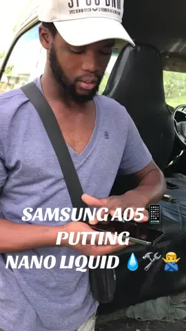 SAMSUNG AO5📱PUTTING NANO LIQUID 💧🛠🙅‍♂️