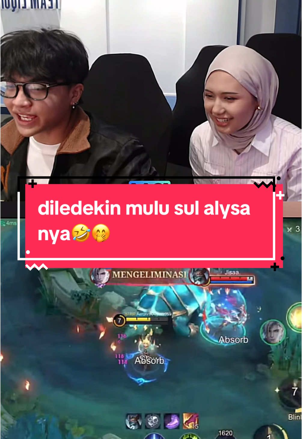 masih tuh diingetin nangis 😭🤣#NEXTJagoanMabar #MLBBNEXT2025 #aeronshikii #alyssa #bocillaron #potonganzyn 