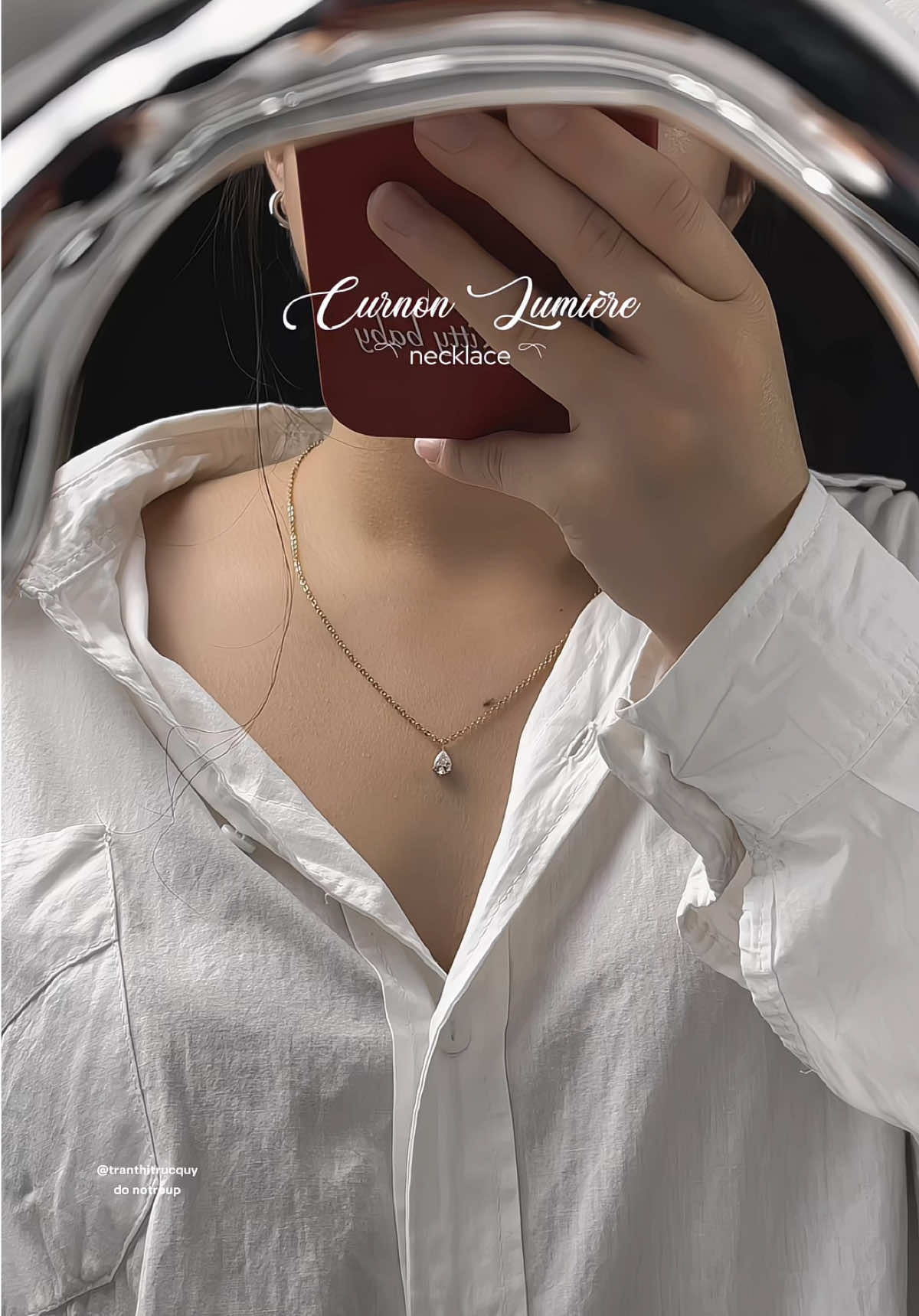 necklace CURNON LUMIÈRE ✨💫💭#curnon #trangsuc#trangsuyen #unboxing #fypシ゚ 