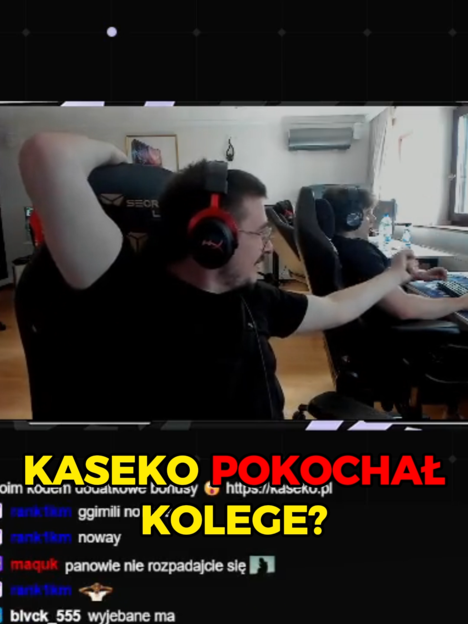 KASEKO KOCHA KOLEGE Z DRUŻYNY? #kaseko #melonik #cinkrof #cinkrofwest #odi11  KASEKO JEST WSPANIAŁY? Daj znać w komentarzu!  SPRAWDŹ CAŁY FILM! https://youtu.be/MO9IfBx2QSs  Zapraszam do subskrybowania i zostawienia lajka!   Linki do streamerów użytych w filmie https://www.twitch.tv/kaseko  #klipytwitch #shotytwitch #esportoweshoty #klipylol #shotylol #frajgo #rybson #cinkrof #kasekoshoty