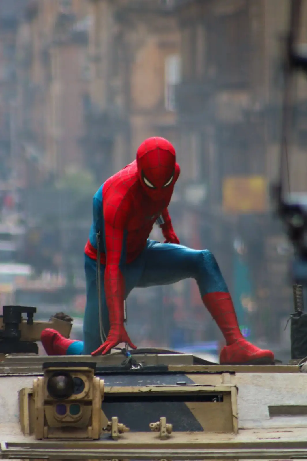 #FYP new set photo from Marvel studios Spider-Man Brand New Day only in movie theaters on July 31st 2026 I really want to see this movie 