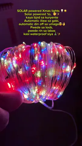 Outdoor Solar Led String Light Garland Festoon Led Lights Waterproof Christmas Wedding Decoration for Home Garden 7M 12M 22M 32M  ub#SolarXmasLight #ChristmasVibes #PaskongTipid #BudolFinds #HomeDecorPH 
