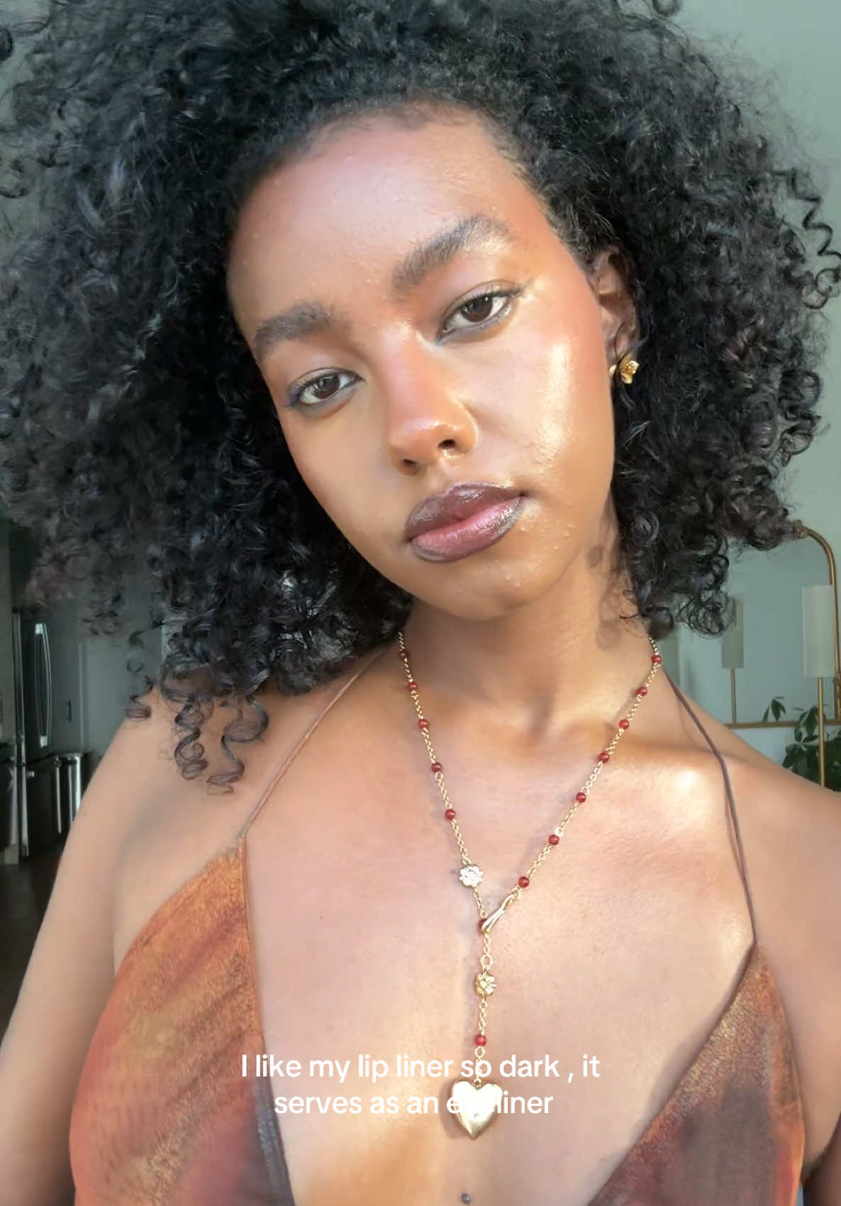 I loveee a deep brown lip liner  #lipcombo #brownlipliner #brownlipcombo 