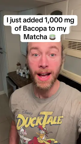 I just added 1000 mg of Bacopa to my morning Matcha… Here’s what happened. #B#BacopaS#SupplementsM#MatchaP#ProductivityR#RobertWBLove