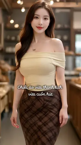 Áo thun trễ vai #aothun 