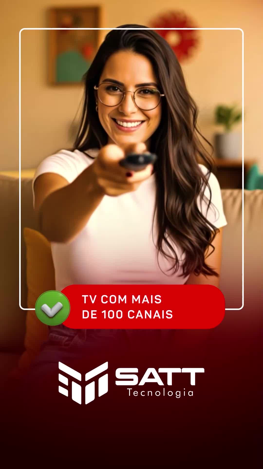 Seu provedor de internet e muito mais! A SATT Tecnologia é referência na região com internet 100% fibra ótica, TV com mais de 100 canais, telefonia móvel, câmeras de segurança e rastreador veicular. Tenha tudo em um só lugar! Fale conosco pelo WhatsApp: 0800 066 3122 #SATTTecnologia #FibraÓtica #InternetDeQualidade #ProvedorDeInternet #TudoEmUmLugar