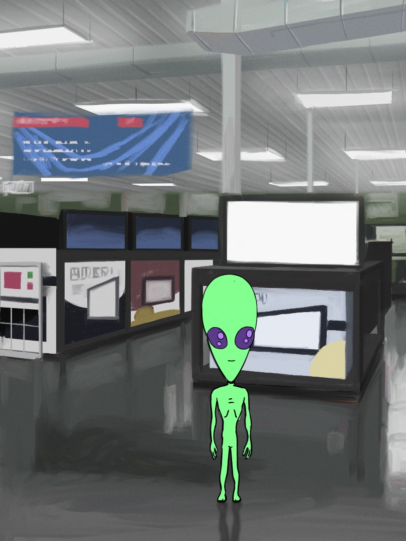 Alien Sighting  voices by Caroline Pigou and @samuel..lanier  #animation #cartoon #alienns #ufo #adultswim