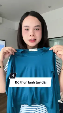 Bộ thun lạnh dài trơn cho bé #thunlanhdaitay #thunlanh 