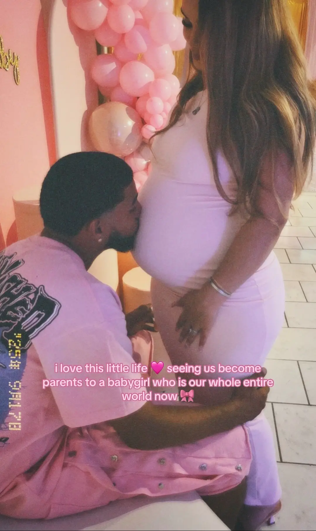 i cant wait to see him as a daddy, he’s gonna be the best! i love him sm 😟🥹💞 #parents #babygirl #thirdtrimester #dadsoftiktok #MomsofTikTok 