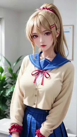 Asagi Aiba - Strike The Blood #striketheblood #livewallpaper #wallpaper #fyp #ai 