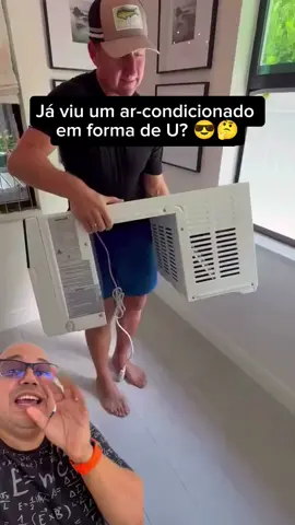 Não terás dor de cabeça com esse ar-condicionado e nem na hora da mudança...