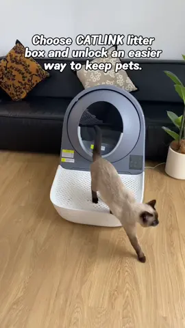 self cleaning litter box #catlink #catproducts #cat #catlitterbox #petproducts #cathealth #ailitterbox 
