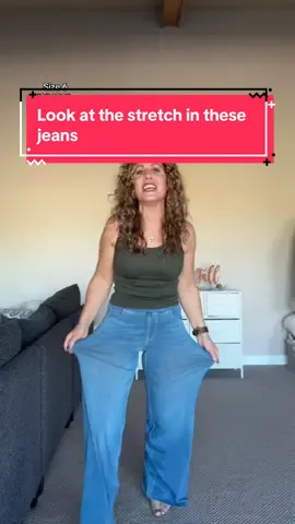 Elastic at the waist, so you’ve got comfort all day.💁🏽‍♀️ #tiktokshopcreatorpicks #tiktokshoprestock #womensjeans #stretchdenimjeans #showitty 
