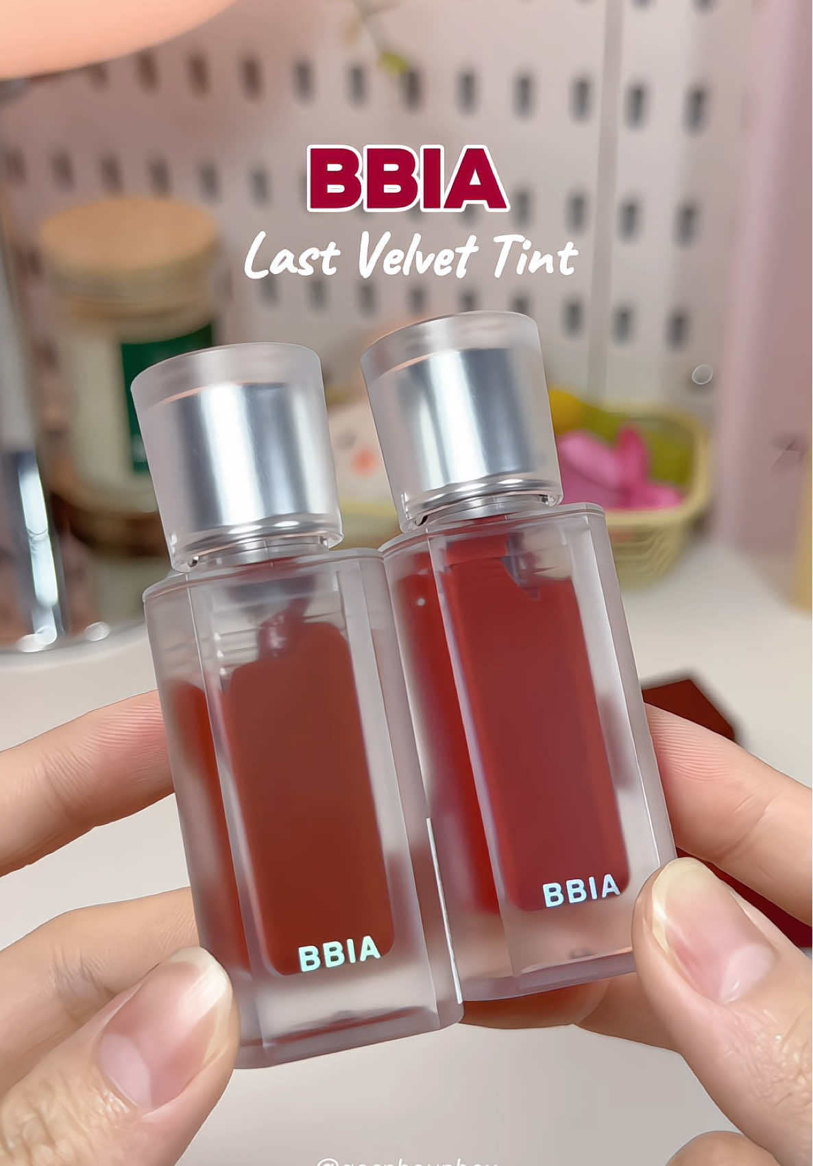 Huyền thoại BBIA Last Velvet Tint trở lại với phiên bản siu xinh #son #BBIA #lastvelvettint #sonkemli #makeup 