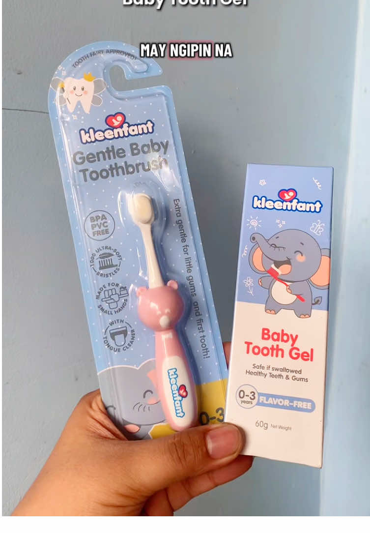 Kleenfant baby toothbrush  ✅ultra soft bristle that are gentle on gums  ✅bpa free  ✅with tounge cleaner  Kleenfant Baby Tooth Gel  ✅sugarfree  ✅safe to swallow  ✅flouride free @Kleenfant #kleenfanttoothbrush #babytoothbrush #toothbrushforbaby #babytoothpaste #toothbrush 