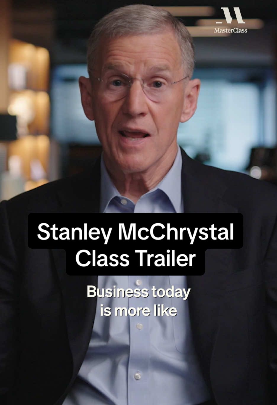 With 34 years in the U.S. Army and command of 150,000 troops, Retired Gen. #StanleyMcChrystal knows how to lead under pressure. Now he’s teaching his battlefield-tested leadership systems—adapted for today’s fast-moving business world. Learn how to build trust, move fast, and lead through chaos. Stanley McChrystal is now streaming on #MasterClass. Link in bio.