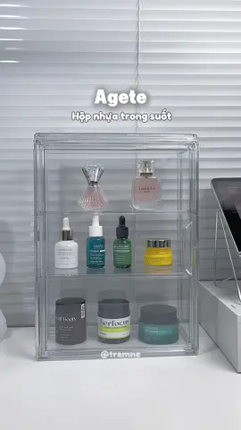 hộp nhựa trong suốt đựng đồ, decor phòng xinh lắm lun #hopnhua #hopmicatrongsuot #hopnhuadungdo 