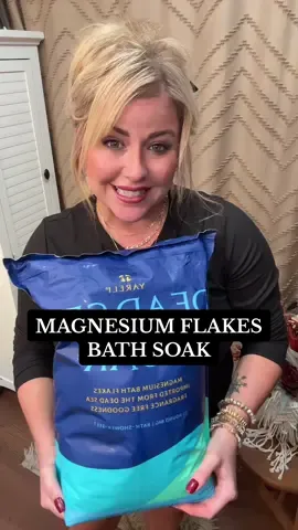 Start sleeping again! Start feeling better! #magnesiumbenefits #magnesiumflakes #magnesiumdeficiency #bathsoak #tiktokshopfalldealsforyou 