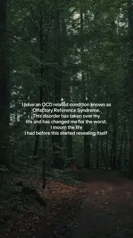 #fyp #olfactoryreferencesyndrome #ocd #ocdawareness #ocdlife 